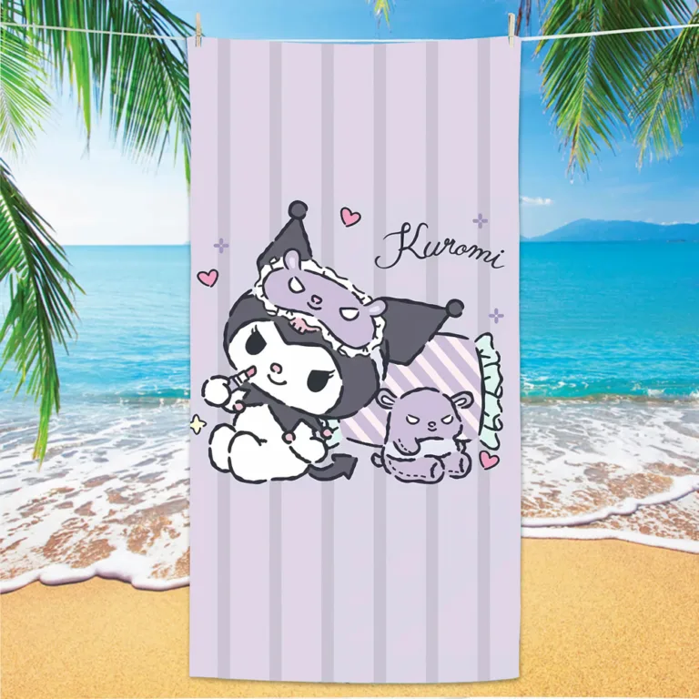 Cartoon Character Beach Towel4