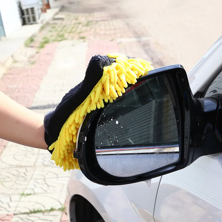 Chenille Microfiber Car Wash Mitt5