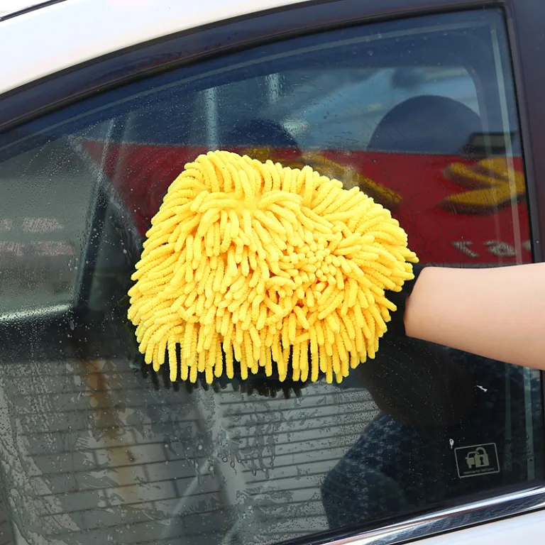 Chenille Microfiber Car Wash Mitt6