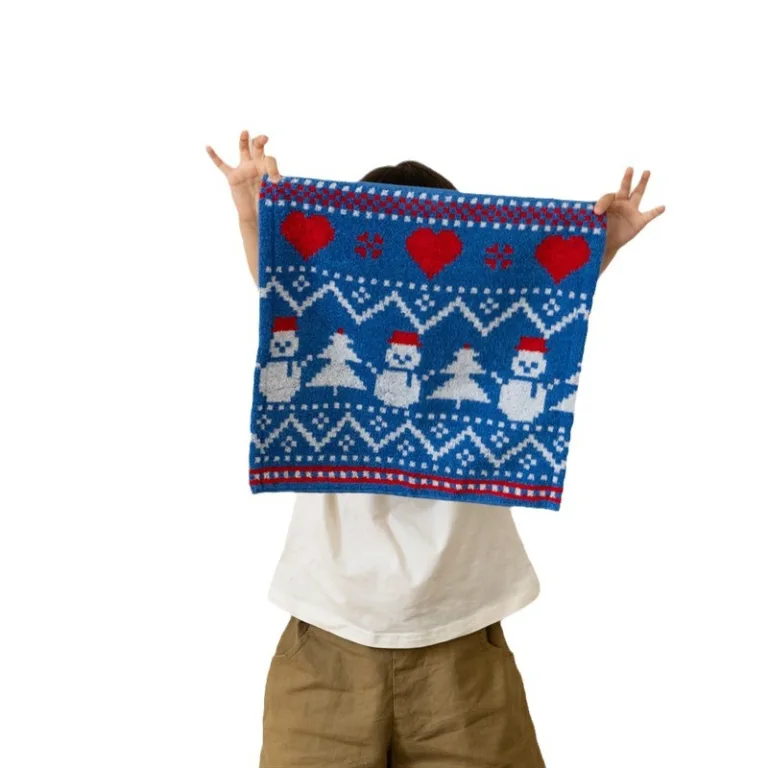 Christmas Long-Staple Cotton Face Towels