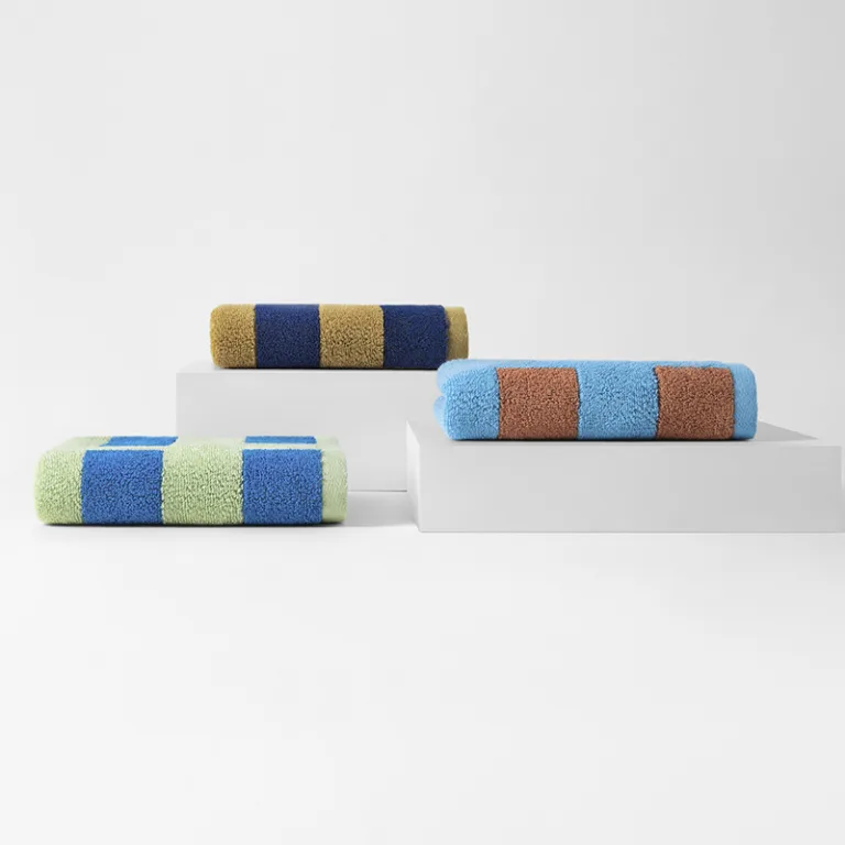 Geometric Jacquard Cotton Towel4