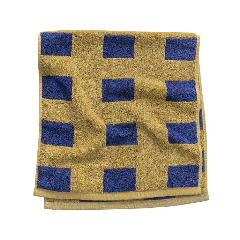 Geometric Jacquard Cotton Towel5