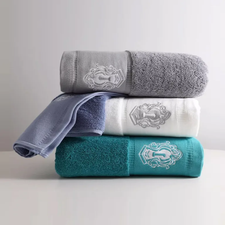 Hotel Quality Solid Color Cotton Bath Towel