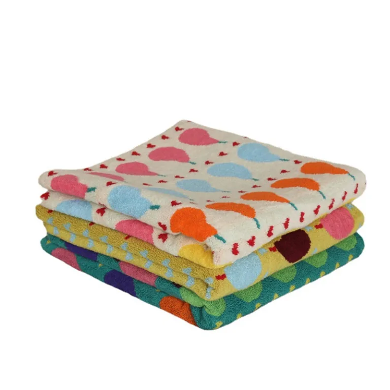 Jacquard Long-Staple Cotton Face Towel3