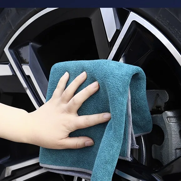 Microfiber car cleaning towel for wholesale with high absorbency and durability, ideal for automotive detailing and professional cleaning.3