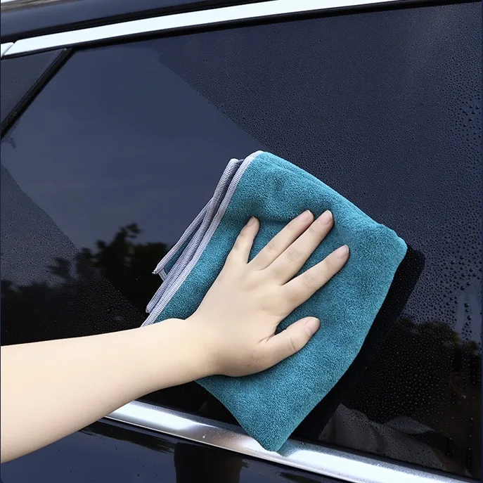 Microfiber car cleaning towel for wholesale with high absorbency and durability, ideal for automotive detailing and professional cleaning6