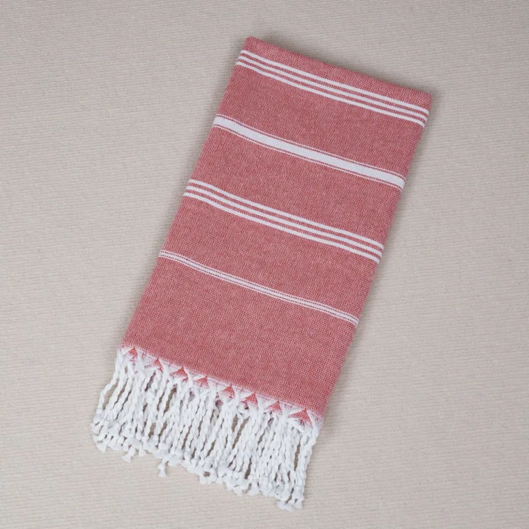 Turkish Hammam Beach Towel with Tassels2