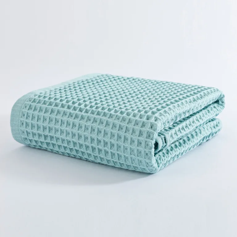Waffle Weave Cotton Bath Towel8