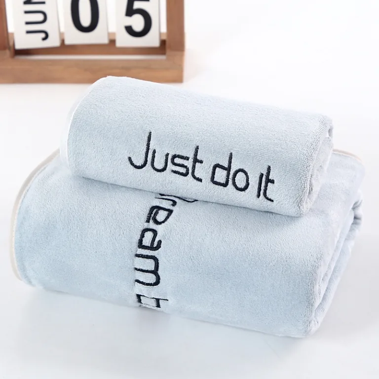 Embroidered Sports Towel for Training & Daily Use7