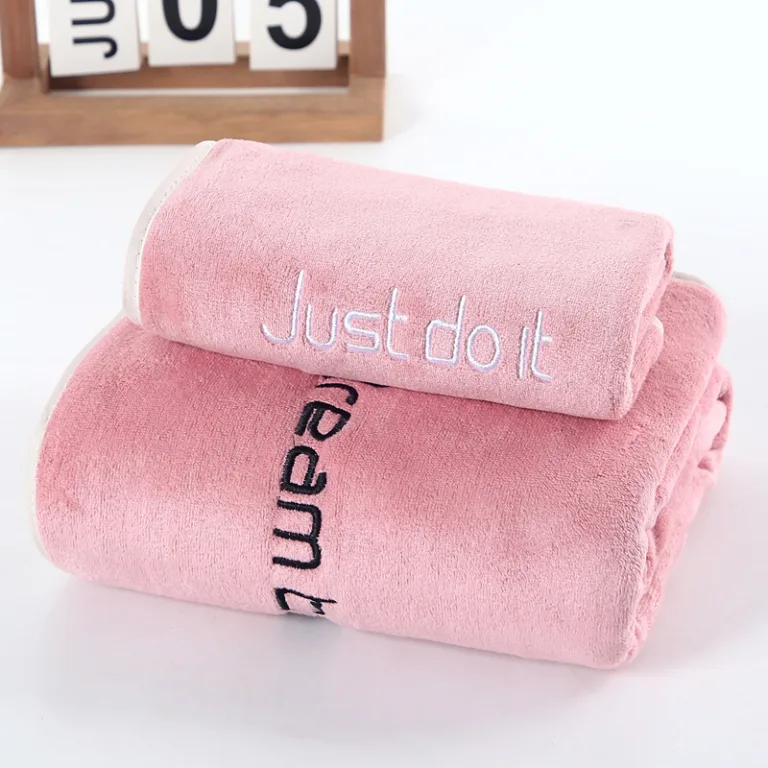Embroidered Sports Towel for Training & Daily Use8