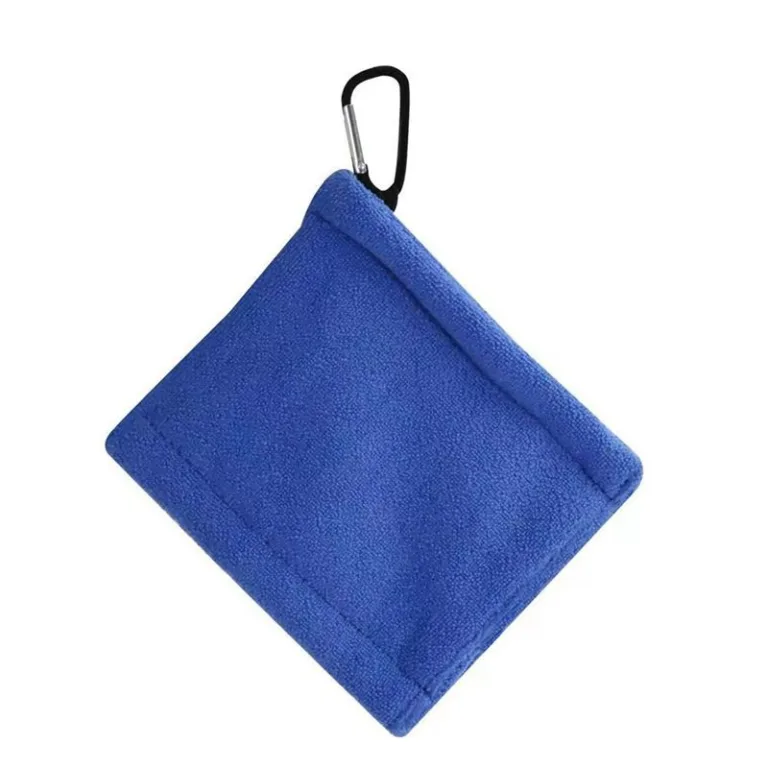 Microfiber Golf Towel with Pocket and Carabiner Clip6