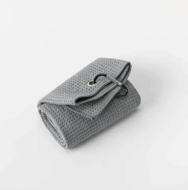 Waffle Microfiber Gym Towel With Hook1