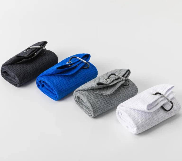 Waffle Microfiber Gym Towel With Hook3