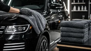 Wholesale twisted loop microfiber towels for professional car wash and auto detailing businesses